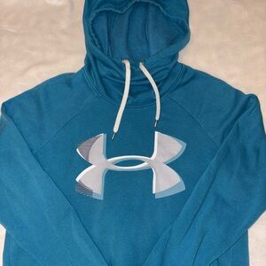 Under Armour Teal Pullover Hoodie Women’s Medium